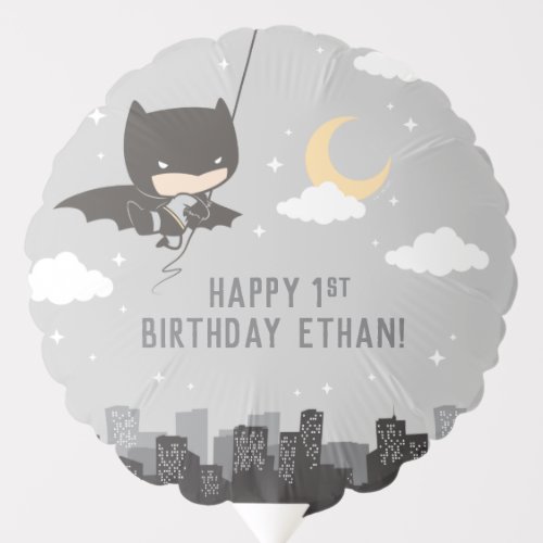 Batman Super Hero First Birthday Balloon