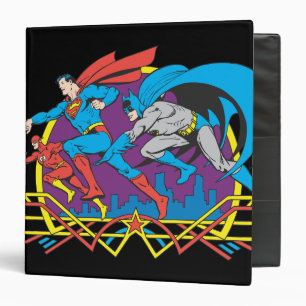 Batman + Superman + Flash Binder