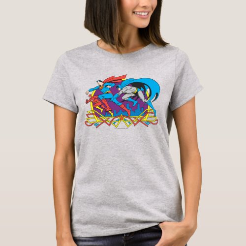 Batman  Superman  Flash T_Shirt