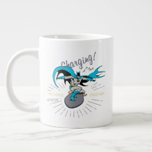 Batman Surfing - Charging! Giant Coffee Mug