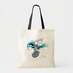 Batman Surfing - Charging! Tote Bag