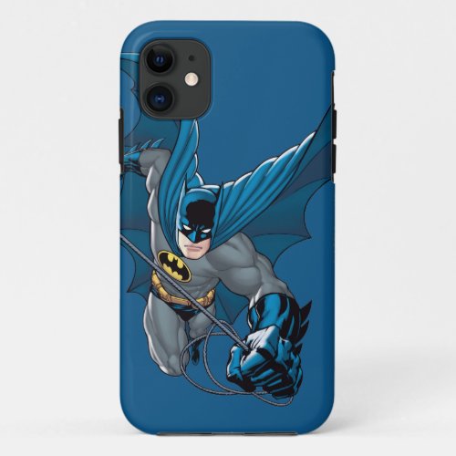 Batman swings from rope iPhone 11 case
