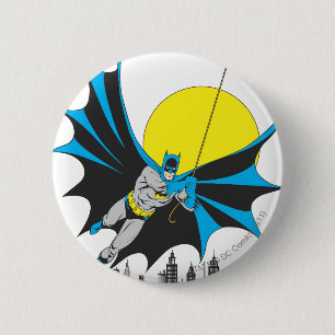 Batman Swings Pinback Button