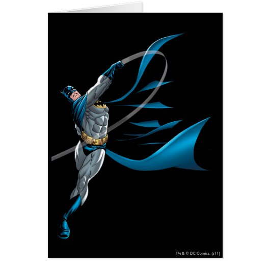 Batman Swings Punch Cards (Front)