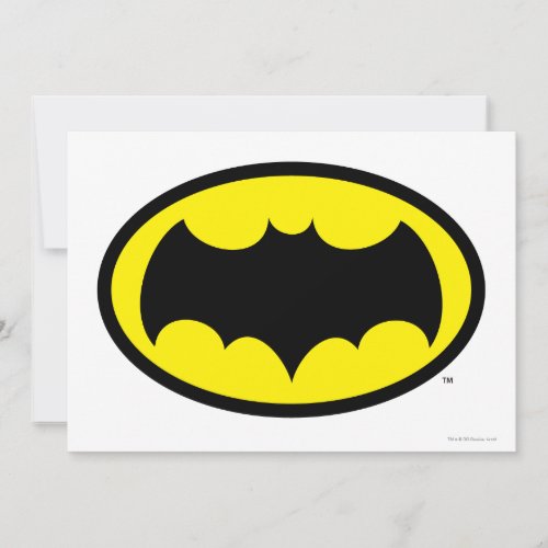 Batman Symbol Custom Invites