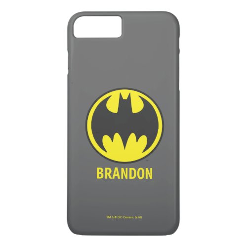 Batman Symbol  Bat Circle Logo iPhone 8 Plus7 Plus Case