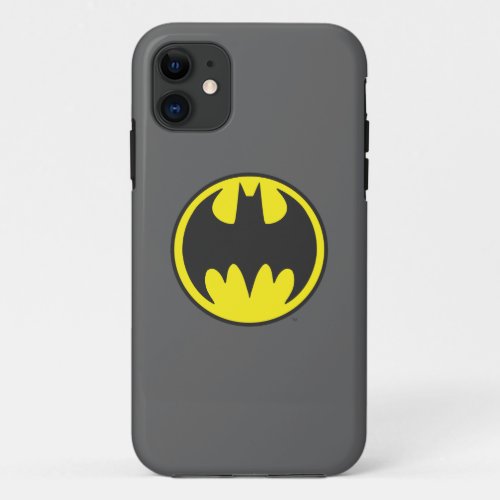 Batman Symbol  Bat Circle Logo iPhone 11 Case