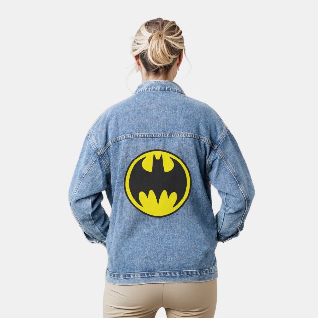 Batman Symbol | Bat Circle Logo Denim Jacket (Model)