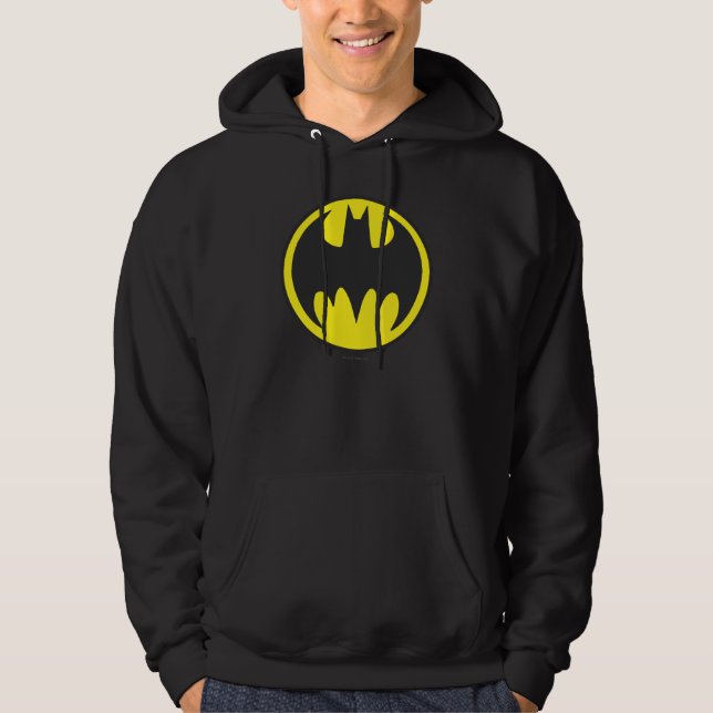 Batman Symbol | Bat Circle Logo Hoodie (Front)