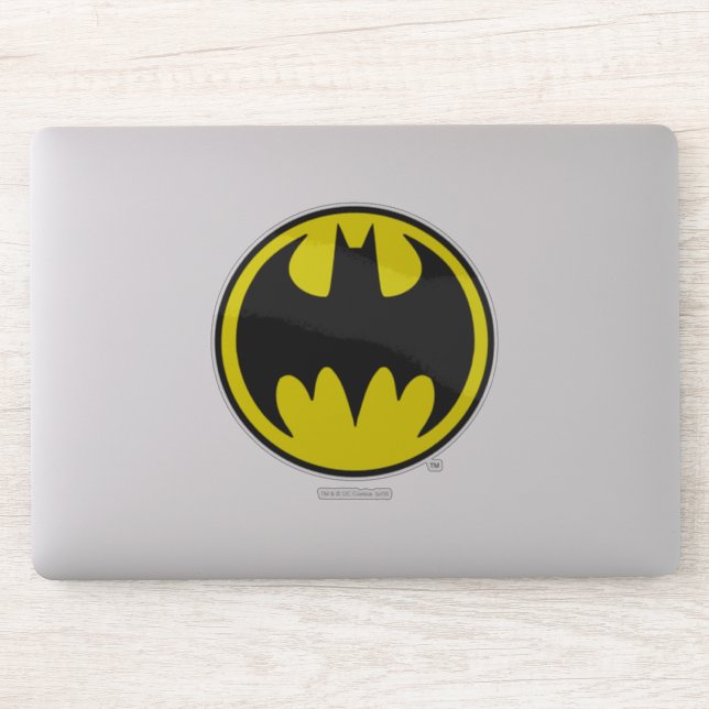 Batman Symbol | Bat Circle Logo Sticker (Computer)
