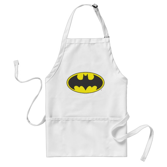 Batman Symbol | Bat Oval Logo Adult Apron (Front)