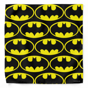 Batman Symbol   Bat Oval Logo Bandana