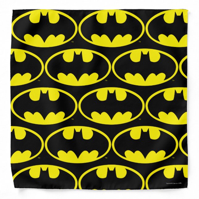 Batman Symbol | Bat Oval Logo Bandana (Front)