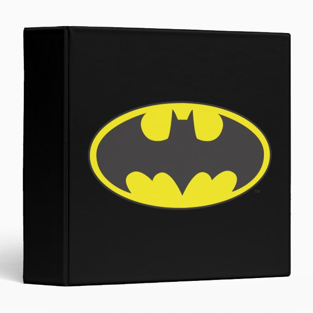 Batman Symbol | Bat Oval Logo Binder (Front/Spine)