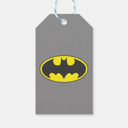 Batman Symbol  Bat Oval Logo Gift Tags