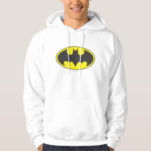 Batman Symbol  Bat Oval Logo Hoodie