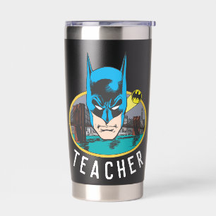Batman Symbol Bat Oval Logo Insulated Tumbler