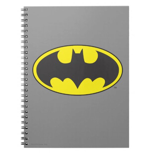 Batman Symbol  Bat Oval Logo Notebook