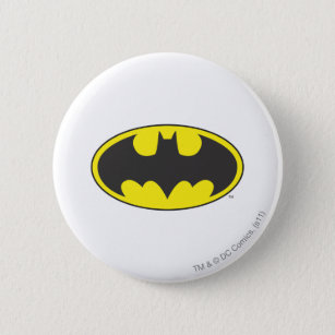 BATMAN 10 total 1" pins badges superhero logo pinback buttons 