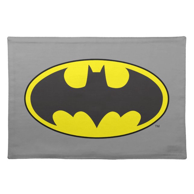 Batman Symbol | Bat Oval Logo Placemat (Front)