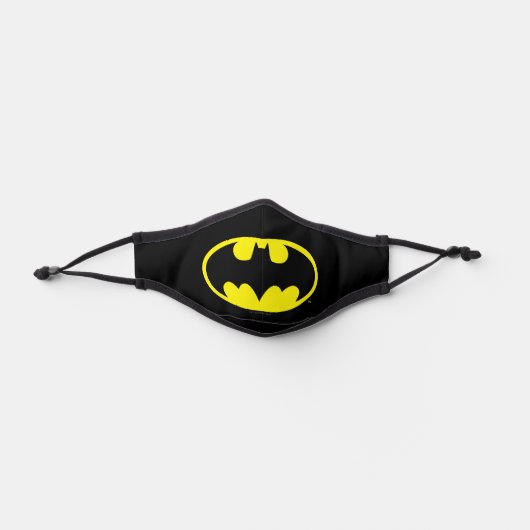 Batman Symbol | Bat Oval Logo Premium Face Mask (Front)