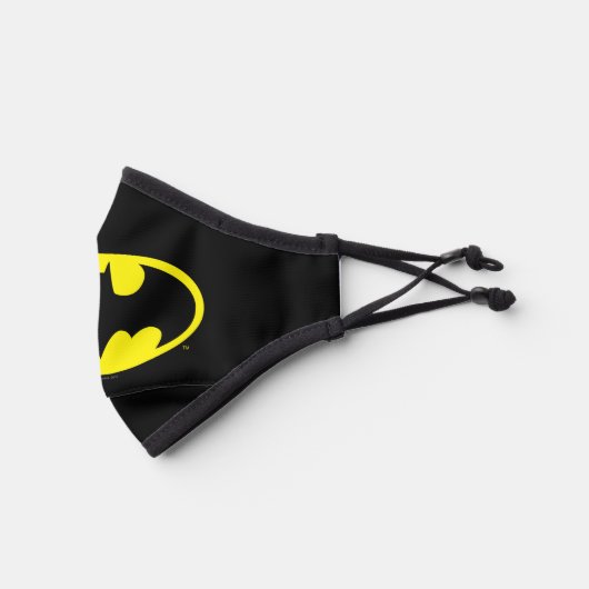 Batman Symbol | Bat Oval Logo Premium Face Mask (Left)