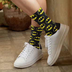 Batman Symbol Bat Oval Logo Socks