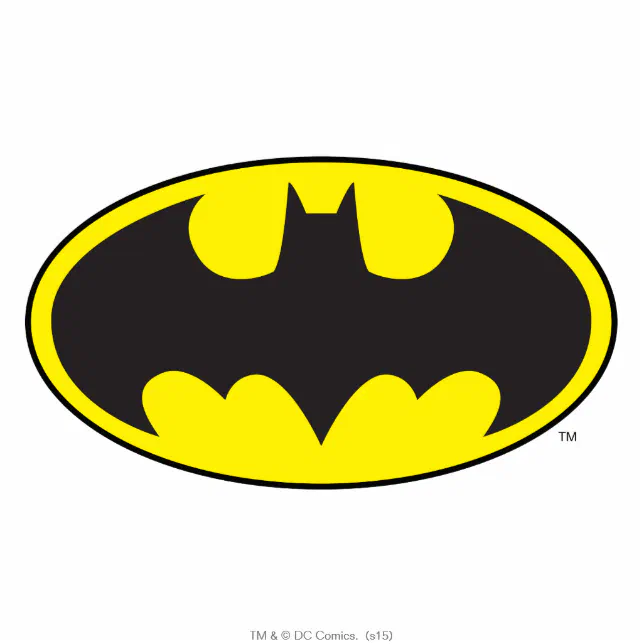 Batman Symbol Bat Oval Logo Statuette