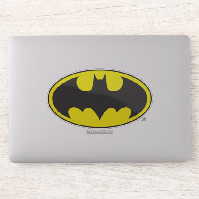 Batman Symbol | Bat Oval Logo Sticker (Computer)