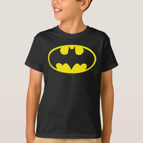 Batman Symbol  Bat Oval Logo T_Shirt