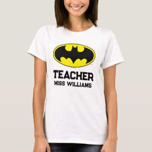 Batman Symbol Bat Oval Logo T-Shirt