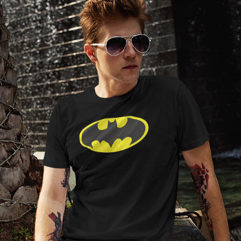 Batman Symbol | Bat Oval Logo T-shirt by batman at Zazzle