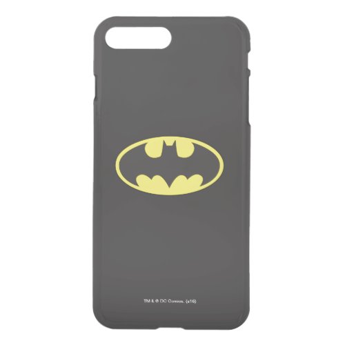 Batman Symbol  Bat Oval Logo iPhone 8 Plus7 Plus Case