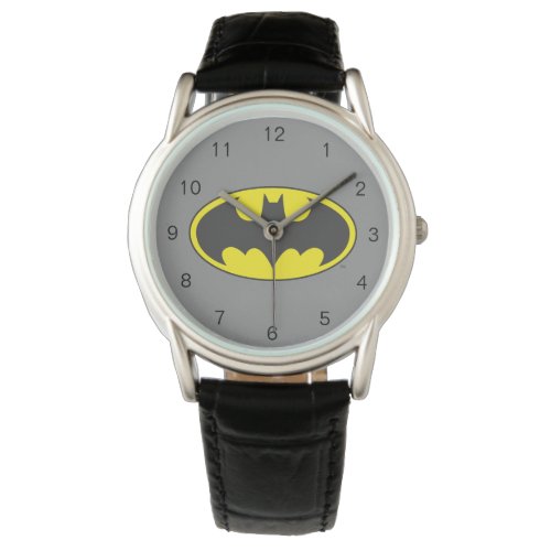 Batman Symbol  Bat Oval Logo Watch