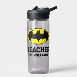 Batman Symbol Bat Oval Logo Water Bottle