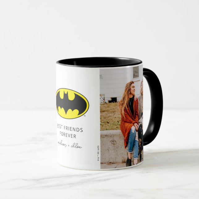 Batman Symbol | Best Friends Photo Mug (Front Right)