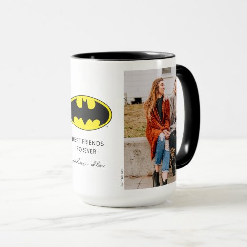 Batman Symbol  Best Friends Photo Mug
