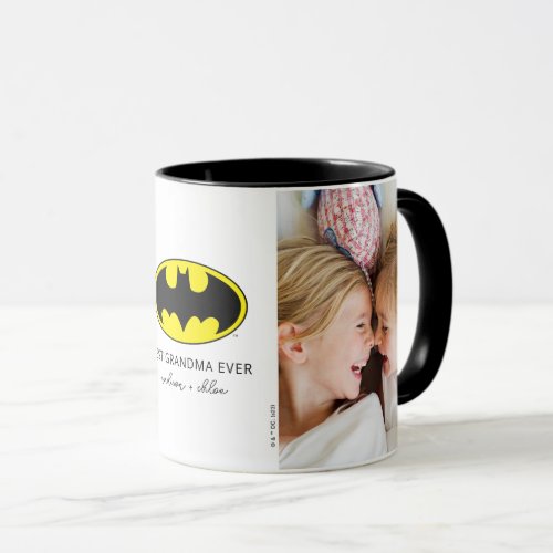 Batman Symbol  Best Grandma Photo Mug