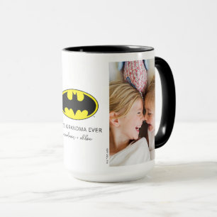 Batman Symbol Best Grandma Photo Mug