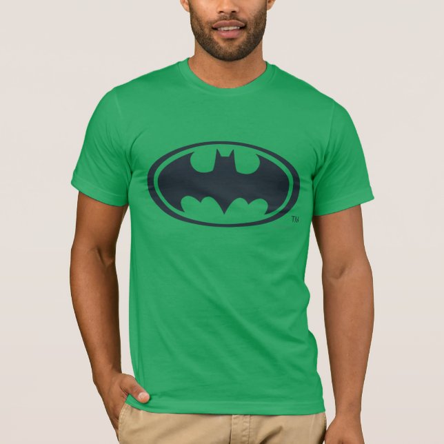 Batman Symbol | Black and White Logo T-Shirt (Front)