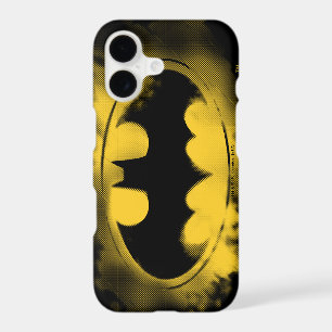 Batman Symbol Black and Yellow Logo iPhone 17 Case