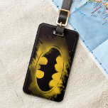 Batman Symbol | Black and Yellow Logo Luggage Tag<br><div class="desc">Batman Urban Legends</div>