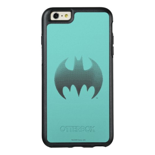 Batman Symbol  Black White Fade Logo OtterBox iPhone 66s Plus Case