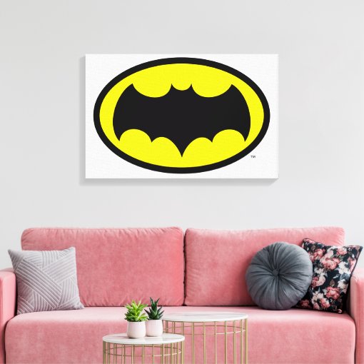 Batman Symbol Canvas Print | Zazzle