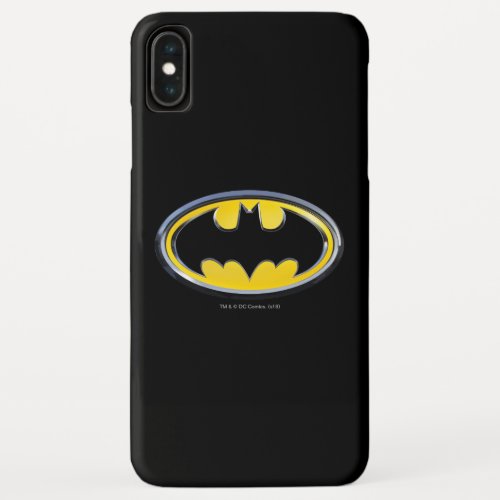 Batman Symbol  Classic Logo iPhone XS Max Case