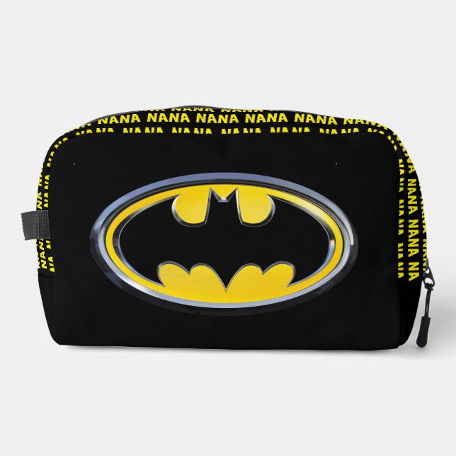 Batman Symbol | Classic Logo Dopp Kit (Front)
