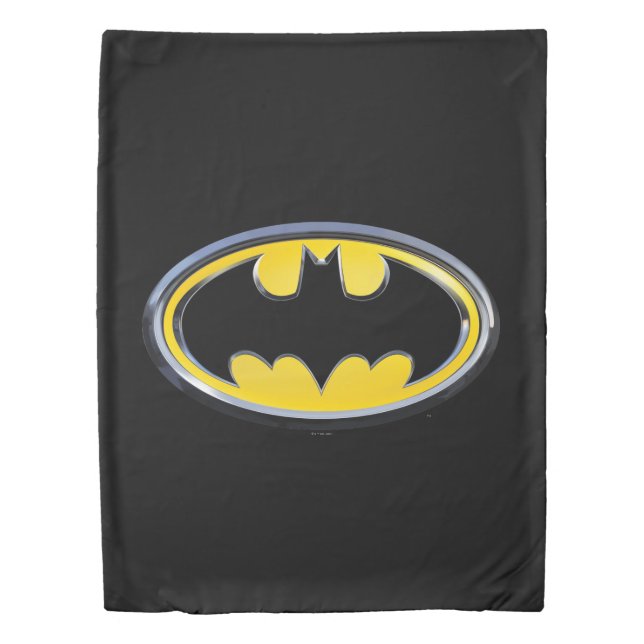 Batman Symbol | Classic Logo Duvet Cover (Front)
