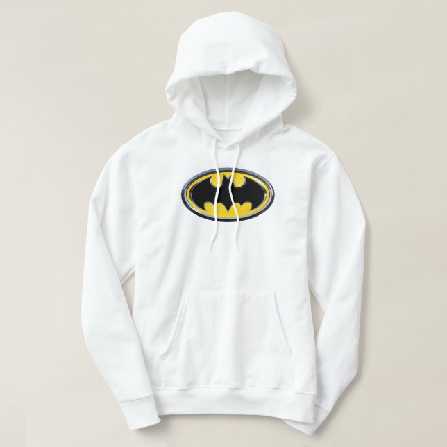 Batman Symbol | Classic Logo Hoodie (Design Front)