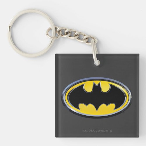 Batman Symbol  Classic Logo Keychain