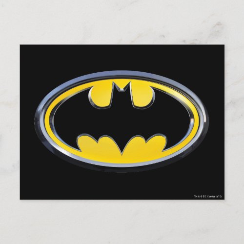 Batman Symbol  Classic Logo Postcard